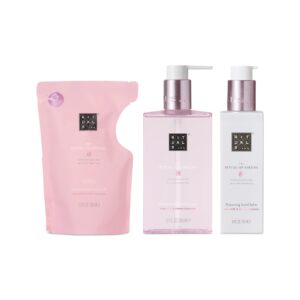 rituals the ritual of sakura hand lotion, hand wash and refill set