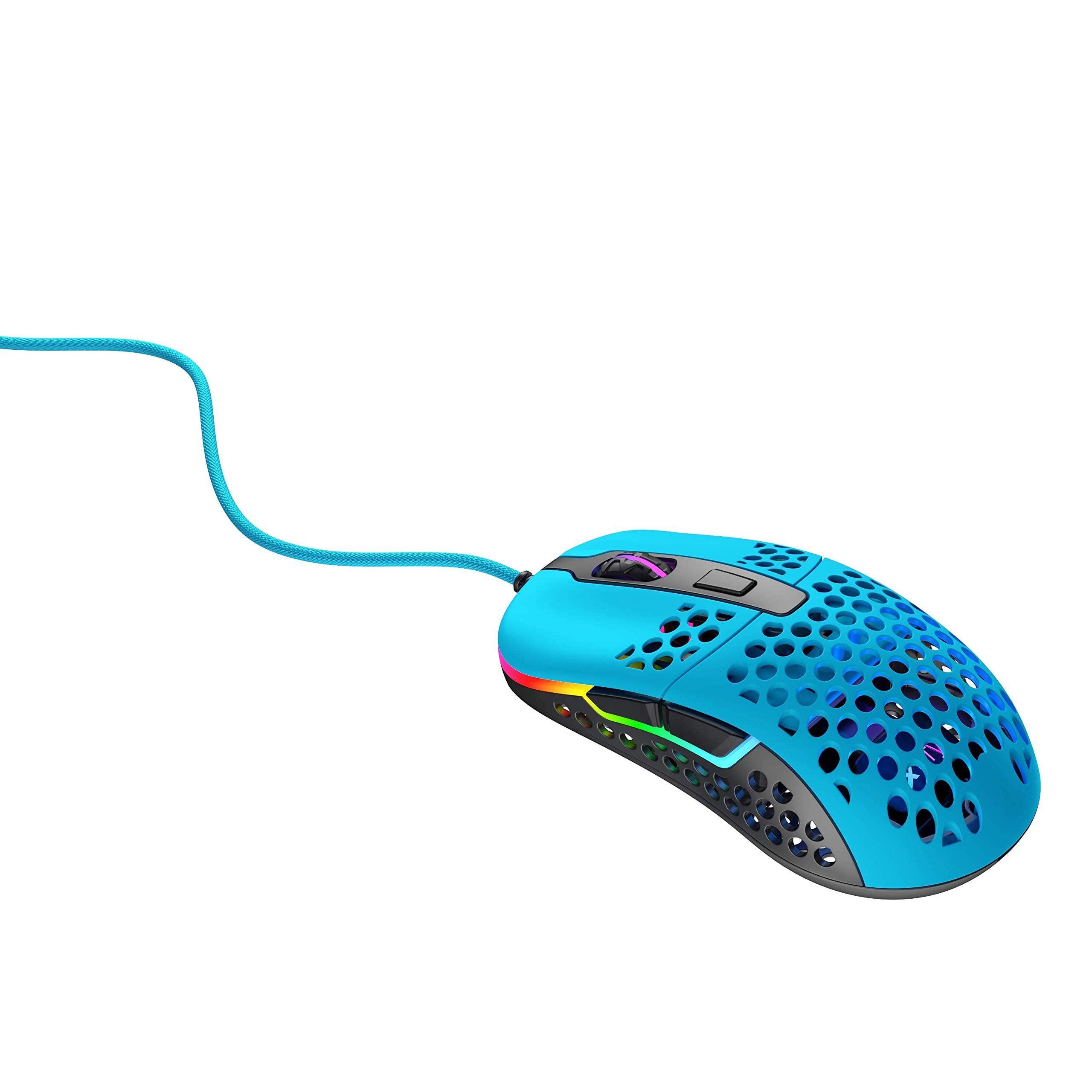 Xtrfy M42 RGB Ultra Light Gaming Mouse - Miami Blue