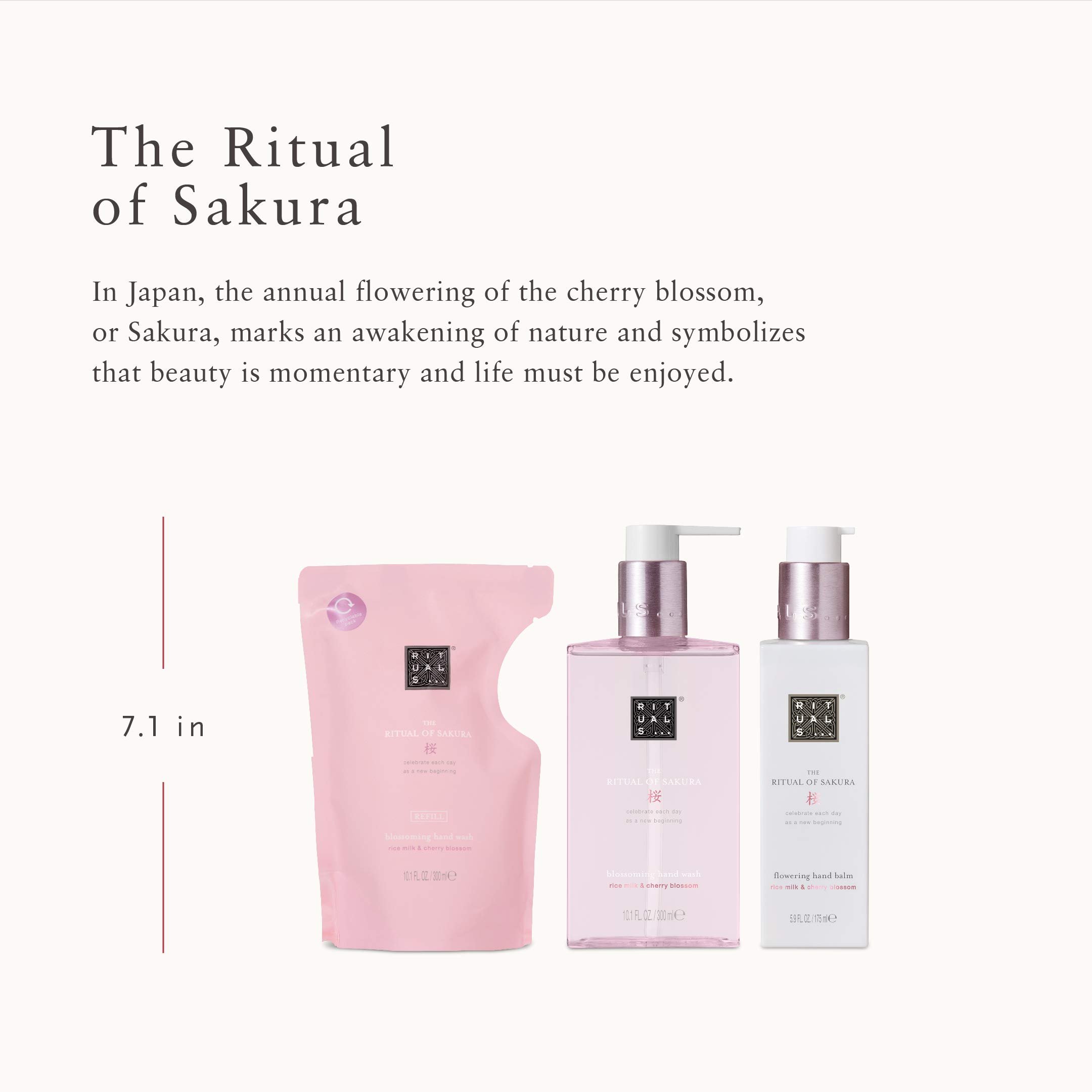 RITUALS The Ritual of Sakura Hand Lotion, Hand Wash and Refill Set