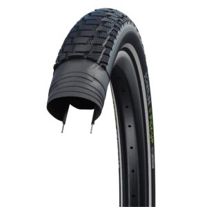 Schwalbe Unisex's Pick-UP Perf, Super Defense, TwinSkin Tyres, Black, 65-584