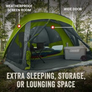 Coleman Camping Tent | Skydome Tent with Screen Room