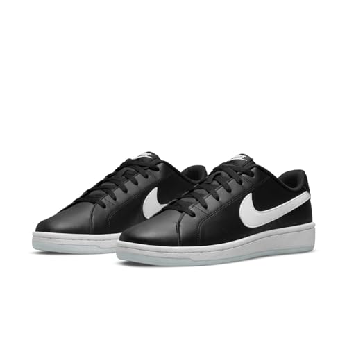 NIKE Women's WMNS Court Royale 2 Tennis Shoe, Black White, 9