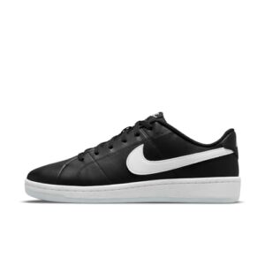 nike women's wmns court royale 2 tennis shoe, black white, 9