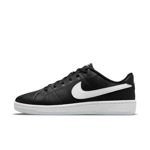 NIKE Women's WMNS Court Royale 2 Tennis Shoe, Black White, 9