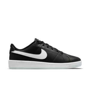 NIKE Women's WMNS Court Royale 2 Tennis Shoe, Black White, 9