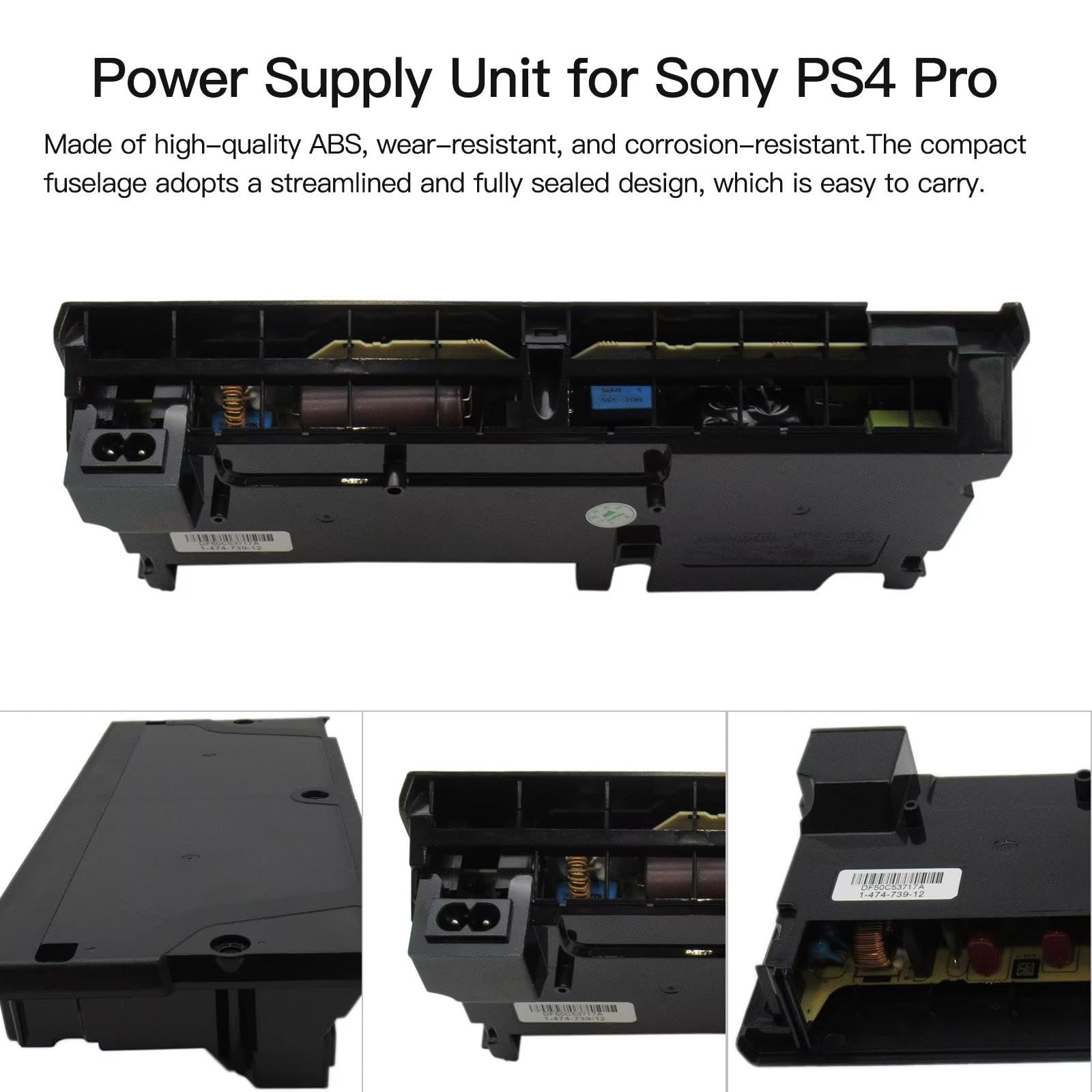 Gxcdizx ADP-300FR Game Console Power Supply for PS4, ADP-300FR Power Supply Battery Unit Power Adapter Replacement CUH-7215B N17-300P1A Fit for PS4 PRO-7200