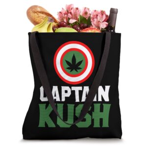 Captain Kush | Marijuana Cannabis Weed/Pot Ganja Stoner Tote Bag