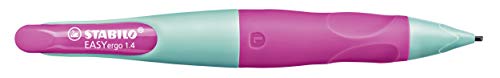 STABILO Handwriting Pencil EASYergo 1.4 - Left Handed - Turqoise/Neon Pink