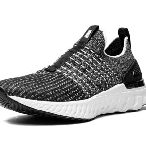 Nike Womens WMNS React Phantom Run FK 2 CJ0280 002 Oreo - Size 10W Black/White