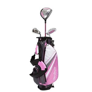 macgregor golf dct junior girl golf clubs set with bag, left hand ages 3-5