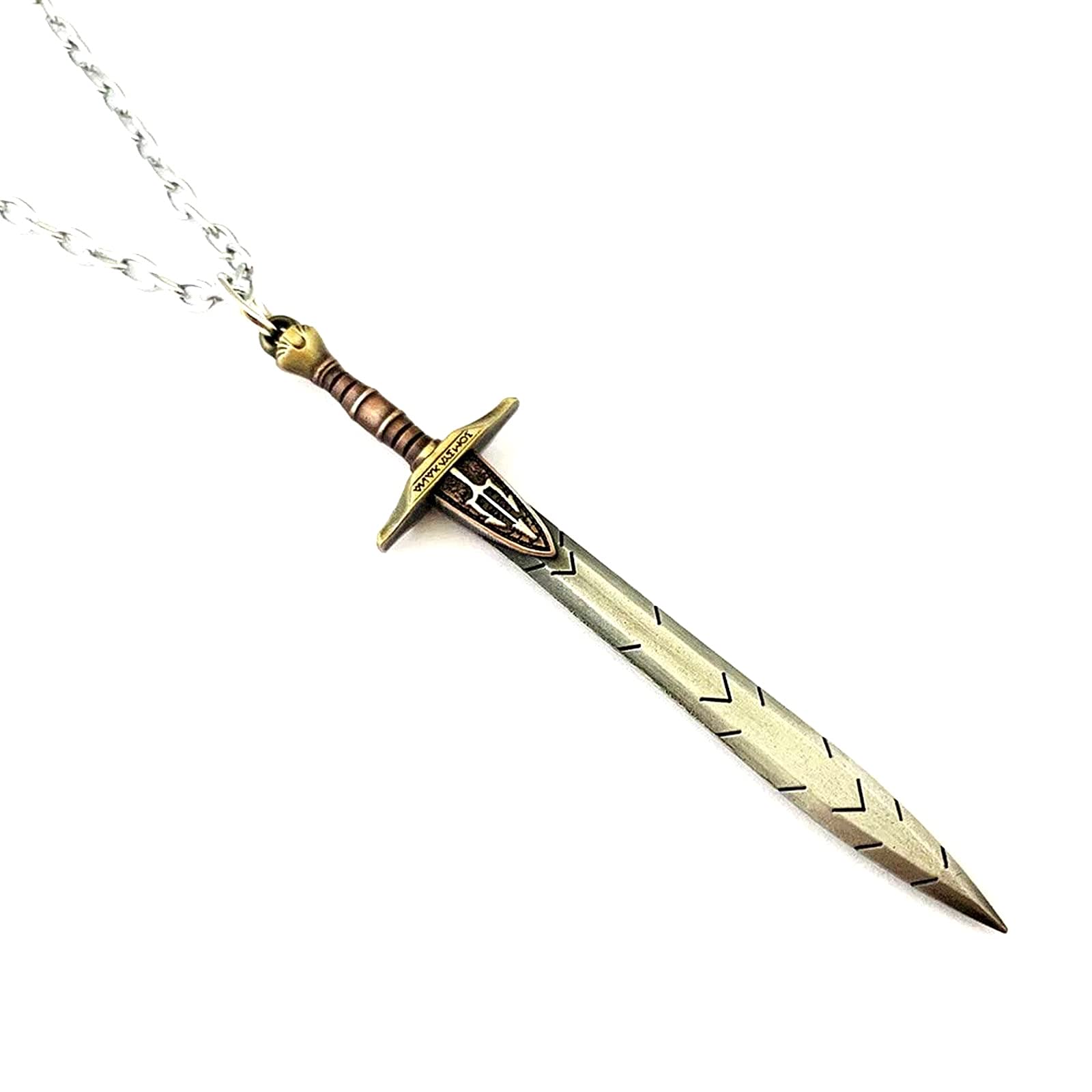 FJCPHAHA Wonderful Boutique Sword Necklace for Woman Men