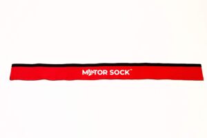 motor sock trolling motor cable sleeve (red)