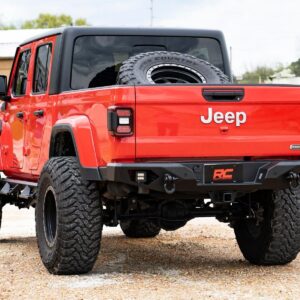 Rough Country Heavy Duty Rear Bumper w/LEDs for 2020-2024 Gladiator - 10646