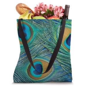 Peacock Animal Peacock Feathers Tote Bag