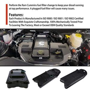 6.7 Cummins Crankcase Ventilation Filter Replaces# CV52001 68002433AB, 4936636, 904-418 Fits for 2008-2021 Dodge Ram 2500 3500 4500 5500 6.7L ISB Diesel Engines Crankcase Breather Element CCV Filter