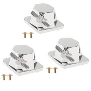 3pcs floor tom drum leg bracket mount practical drum set parts accessories,drum holder base plate rack clamp for tom drum musical instrument accessory