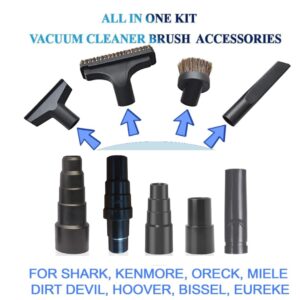 Household Cleaning Kit Attachments Vacuum Cleaner Accessories Universal Vacuum Hose Adapters Flexible Crevice Tool for Dryer Lint Vent Trap Cleaner