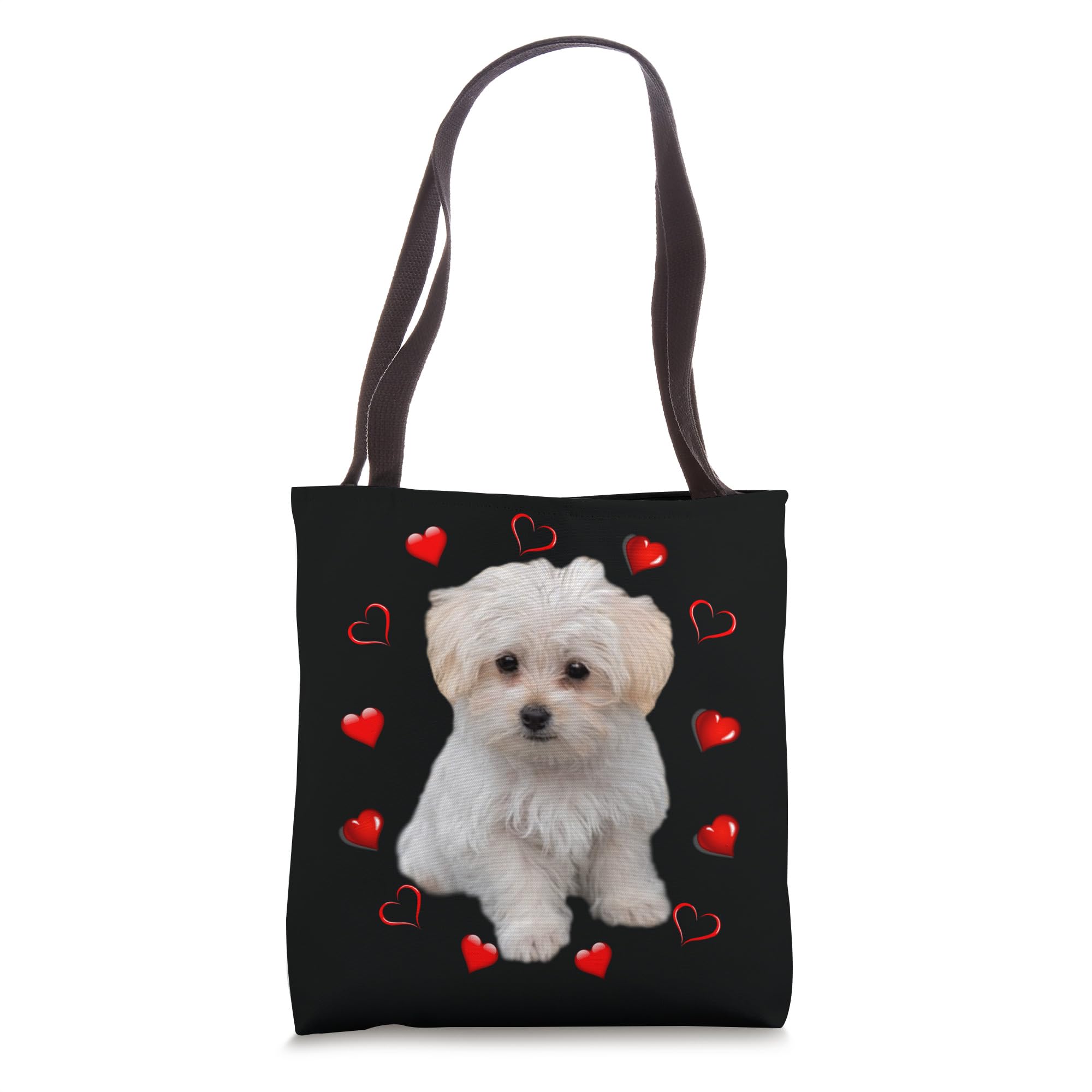 Maltese Dog Lover Dogs Puppies Owners Design Tote Bag