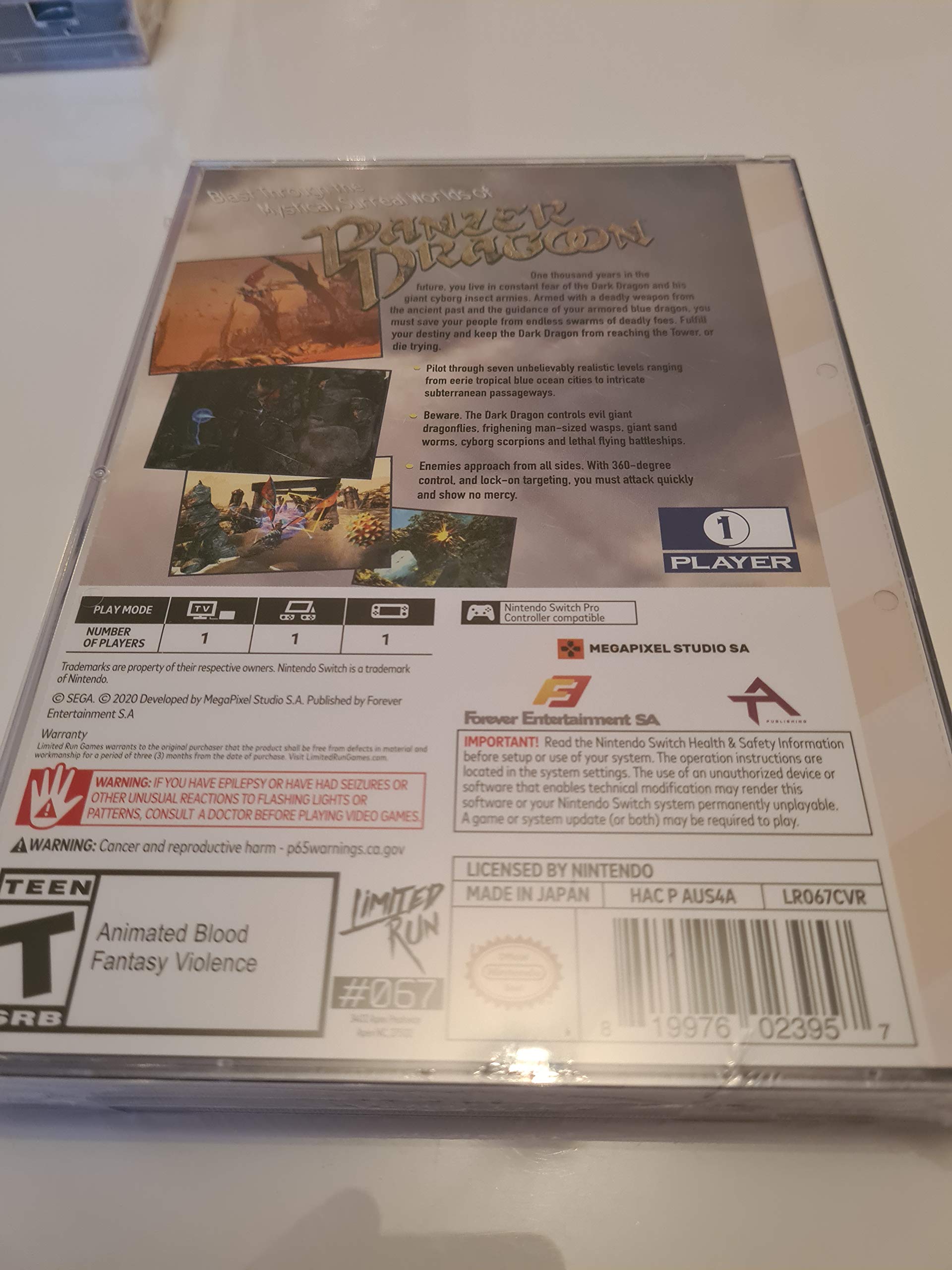 Panzer Dragoon for Nintendo Switch (Limited Run Games #67)