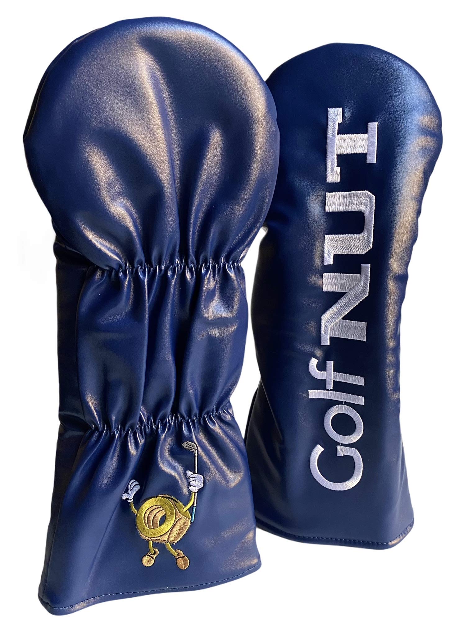 Golf Nut Special Edition Embroidered Driver Headcover for The Avid Golfer or Stocking Stuffer!