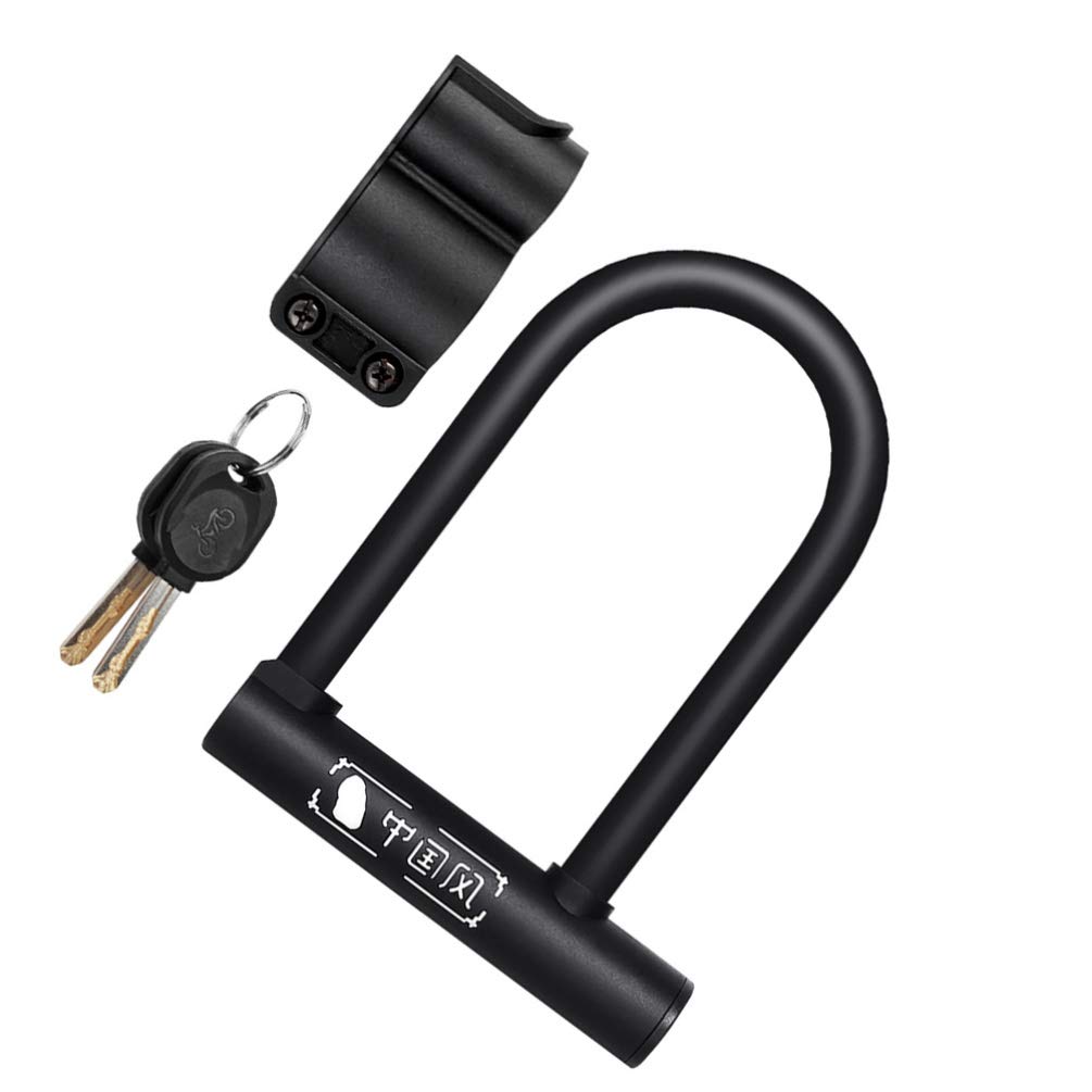 U-lock Bike Lock Shackle Bike u Lock Bike u Shackle U Lock for Bike Road Bike Lock Bike Key Lock Mountain Bike Lock Bike Secure Lock