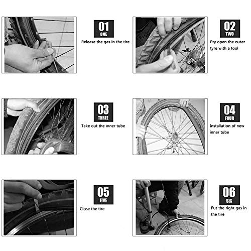 CALPALMY (2 Pack) 18" x 1.75/1.95/2.125" Kids Bike Replacement Inner Tubes - Inner Tube Replacement with 32mm Schrader Valve for COEWSKE Kids Bike, EZ Build Bikes, and Segway Ninebot Kids Bikes