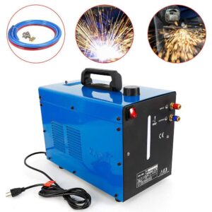 TIG Cooler Welder Water Cooler 10L Tank Mi-ller Cooler 110V Water Cooled TIG Welder Torch Water Cooling Machine System WRC-300A