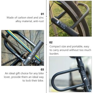 U-lock Bike Lock Shackle Bike u Lock Bike u Shackle U Lock for Bike Road Bike Lock Bike Key Lock Mountain Bike Lock Bike Secure Lock