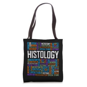 histology words histologist technician gift tote bag