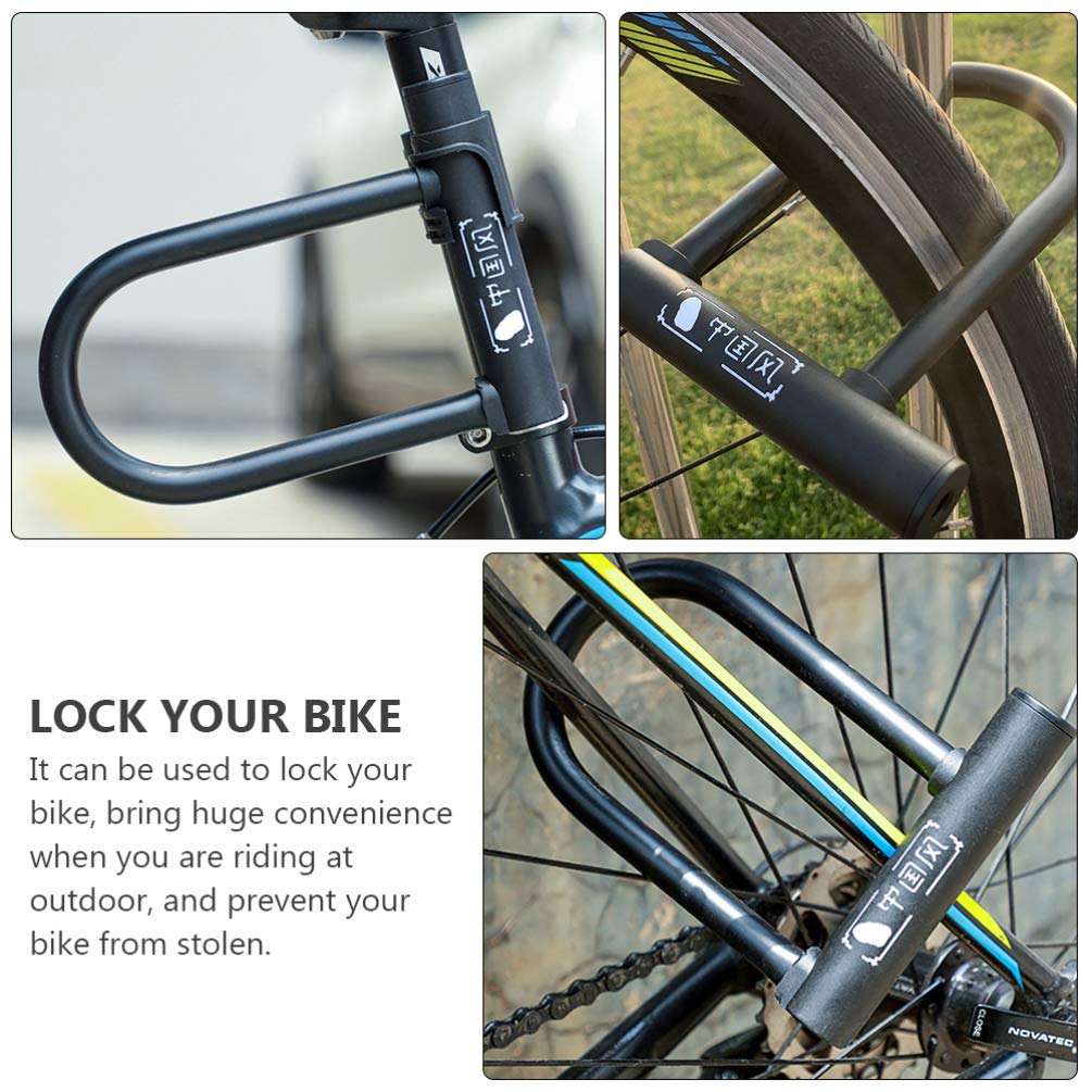 U-lock Bike Lock Shackle Bike u Lock Bike u Shackle U Lock for Bike Road Bike Lock Bike Key Lock Mountain Bike Lock Bike Secure Lock