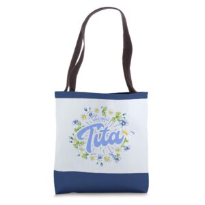 world's greatest tita - gift spanish grandma tote bag