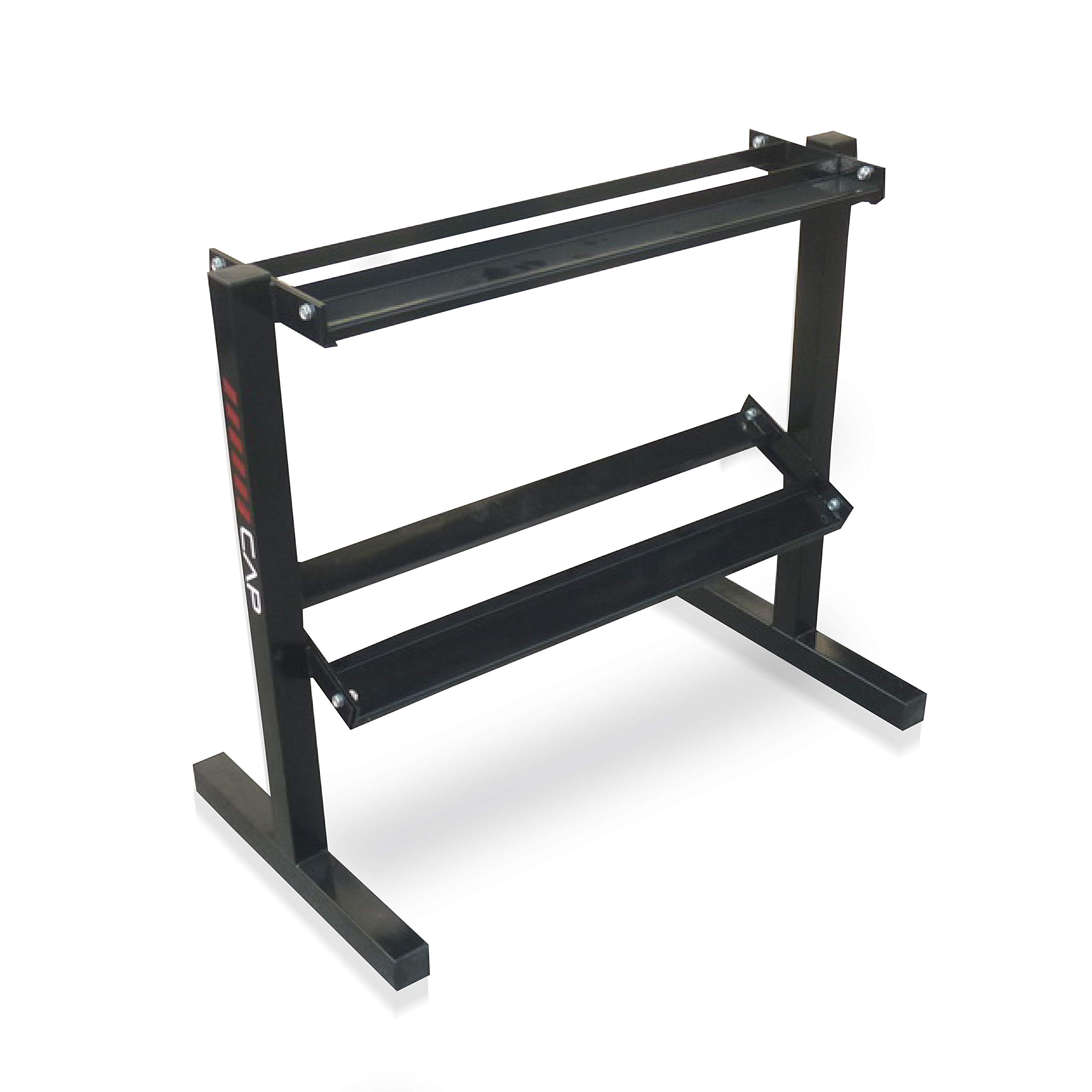 CAP Barbell RK-24D-2J 24” Dumbbell Storage Rack, Black