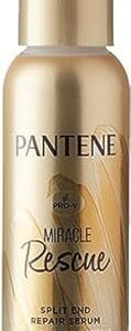 Pantene Hair Serum, Split Ends Hair Treatment, Hair Serum for Frizzy and Damaged Hair, Miracle Rescue, 3.2 oz