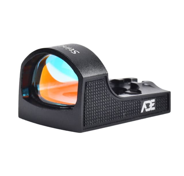 Ade Advanced Optics Stingray (RD3-019) RED Dot Sight for Optics Ready Pistol That is Compatible with Trijicon RMR SRO Footprint/Slide/Screw Pattern