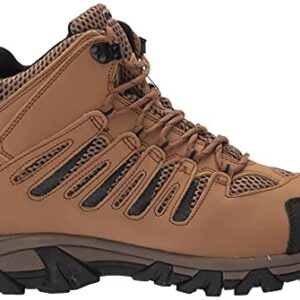 Northside Men's Mid Stimson Ridge Waterproof Hiking Boot, Tan, 7.5