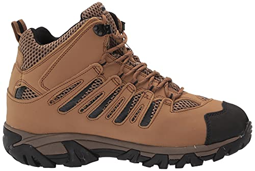 Northside Men's Mid Stimson Ridge Waterproof Hiking Boot, Tan, 7.5