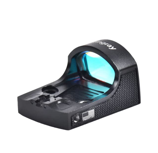 Ade Advanced Optics Stingray (RD3-019) RED Dot Sight for Optics Ready Pistol That is Compatible with Trijicon RMR SRO Footprint/Slide/Screw Pattern