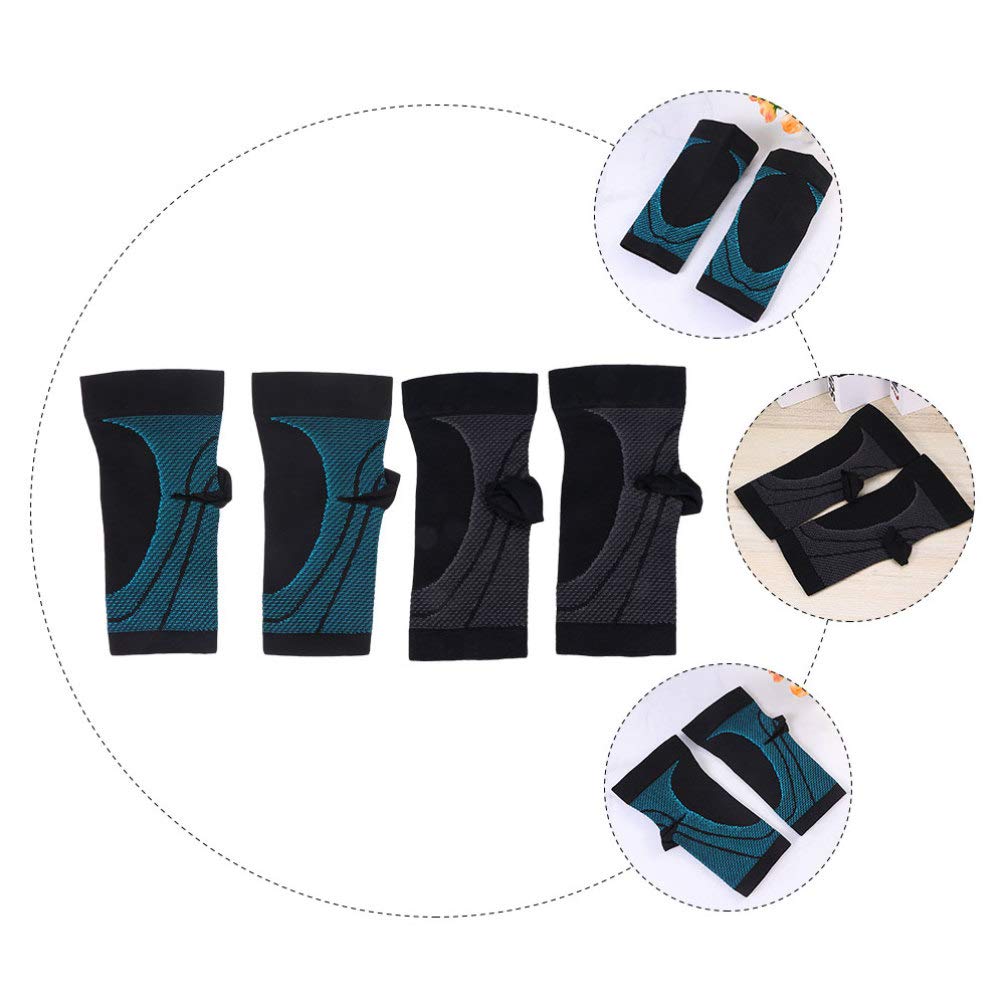 2 Pairs Socks Guard Brace Ankle Support Ankle Sprain Protection Band Men Sports Socks Foot Fascia Socks Elastic Socks Ankle Brace Compression Socks Socks