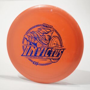 innova invictus (g star) distance driver golf disc, pick weight/color [stamp & exact color may vary] orange 173-175 grams