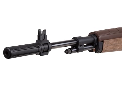 Springfield Armory M1A Underlever Pellet Rifle, Wood Stock air Rifle (.22 Caliber)