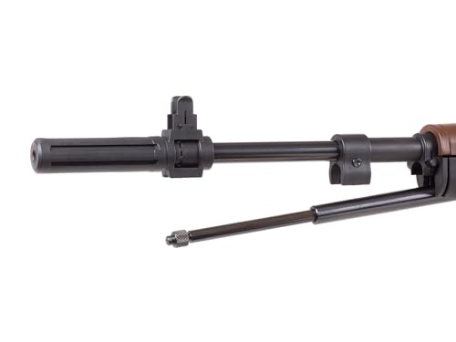 Springfield Armory M1A Underlever Pellet Rifle, Wood Stock air Rifle (.22 Caliber)