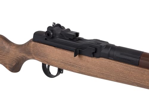 Springfield Armory M1A Underlever Pellet Rifle, Wood Stock air Rifle (.22 Caliber)