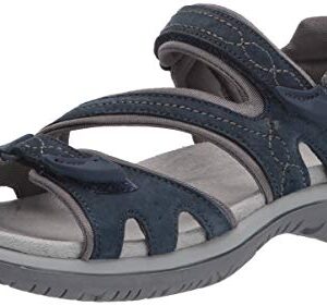 Dr. Scholl's Shoes Women's Adelle 2 Sandal, Navy, 9