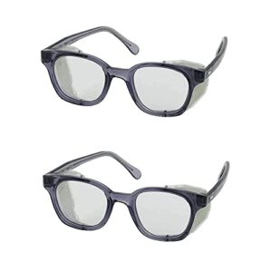 bouton 249-5907-400 5900 traditional eyewear with smoke propionate full frame and clear anti-scratch/fog lens (2)