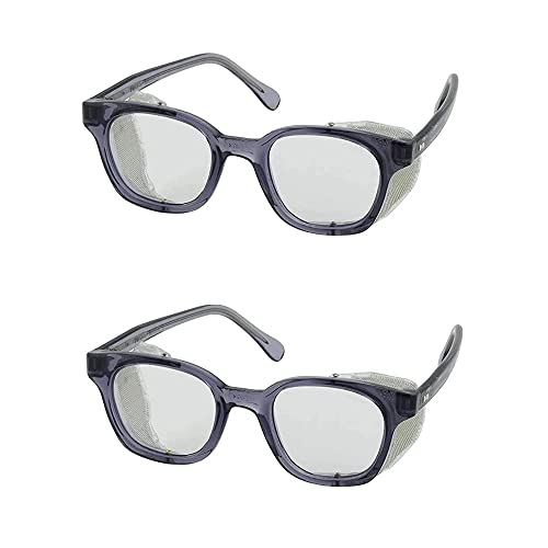 Bouton 249-5907-400 5900 Traditional Eyewear with Smoke Propionate Full Frame and Clear Anti-Scratch/Fog Lens (2)