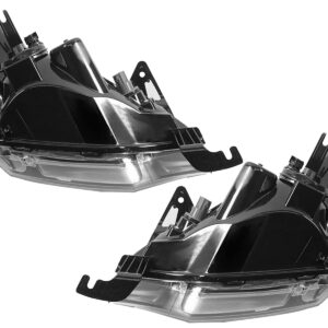 APA Replacement Headlight for 2008 2009 2010 2011 08 09 10 11 Ford Focus S SE SEL Model Pair with Passenger Right and Driver Left Side FO2503244 FO2502244