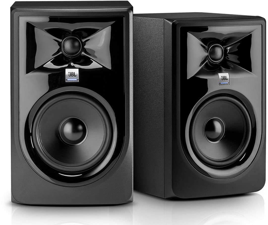 JBL 308P MKII Powered 8-Inch Monitor Bundle (Pair) (2 Items)