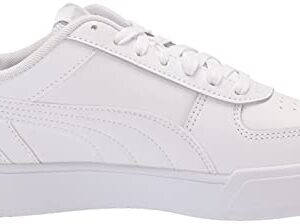 PUMA Men's CAVEN Sneaker, Puma White-Gray Violet, 12