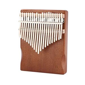 KASIQI for Thumb Pianos Finger Piano, 21 Key Kalimba Bridge Tuning Hammer Kit Thumb Piano Replacement Parts (B)