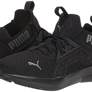 PUMA Mens Softride Enzo Cross Trainer, NXT PUMA Mens Black-CASTLEROCK, 10